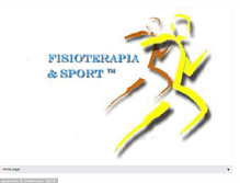 Tablet Screenshot of fisioterapiaesport.com